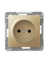 Gniazdo pojedyncze ZŁOTY METALIK IMPRESJA