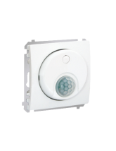 Łącznik z czujnikiem ruchu z zabez. przed nieupr. dostępem do el. sterujących (moduł) 20–500 W * Wycofany z oferty - do wyczerpa