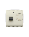 Regulator temperatury z czujnikiem wewnętrznym, 16A, 230V~. Montaż gniazda na wkręty do puszki beż KONTAKT SIMON BMRT10W.02/12