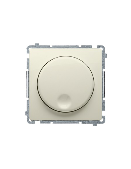 Ściemniacz naciskowo-obrotowy (moduł), 20–500 W, 230V~ beż KONTAKT SIMON BMS9T.01/12