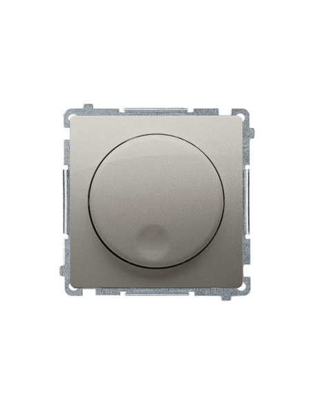 Ściemniacz naciskowo-obrotowy (moduł), 20–500 W, 230V~ satynowy KONTAKT SIMON BMS9T.01/29