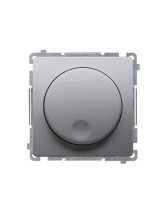 Regulator 1–10 V (moduł). Do załączania i regulacji źrodeł światła z zasilaczami sterowanymi 1–10 V stal inox KONTAKT SIMON BMS9