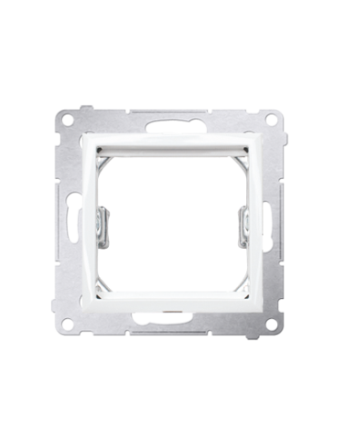 Adapter (przejściówka) na osprzęt standardu 45 × 45 mm biały *Do gniazd teleinformatycznych Simon Connect KONTAKT SIMON DA45.01/