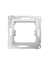 Adapter (przejściówka) na osprzęt standardu 45 × 45 mm kremowy *Do gniazd teleinformatycznych Simon Connect KONTAKT SIMON DA45.0