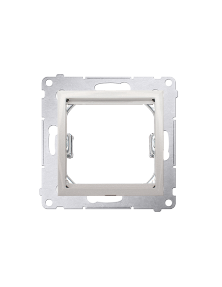 Adapter (przejściówka) na osprzęt standardu 45 × 45 mm kremowy *Do gniazd teleinformatycznych Simon Connect KONTAKT SIMON DA45.0