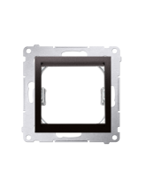 Adapter (przejściówka) na osprzęt standardu 45 × 45 mm antracyt *Do gniazd teleinformatycznych Simon Connect KONTAKT SIMON DA45.