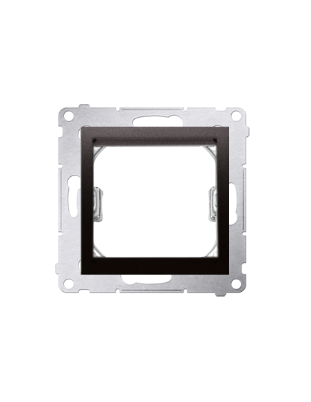 Adapter (przejściówka) na osprzęt standardu 45 × 45 mm antracyt *Do gniazd teleinformatycznych Simon Connect KONTAKT SIMON DA45.