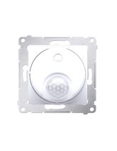 Łącznik z czujnikiem ruchu (moduł) 20-500 W biały KONTAKT SIMON DCR10T.01/11