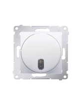 Dzwonek elektroniczny (moduł) 8–12 V~ biały KONTAKT SIMON DDT1.01/11