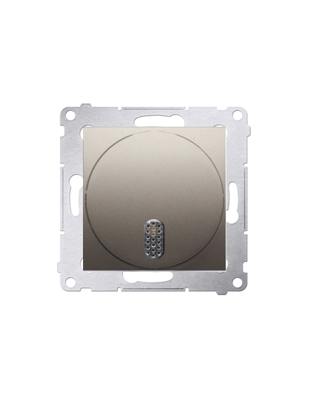 Dzwonek elektroniczny (moduł) 8–12 V~ złoty mat KONTAKT SIMON DDT1.01/44