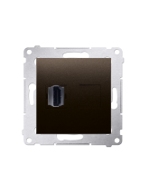 Gniazdo HDMI (moduł) brąz mat KONTAKT SIMON DGHDMI.01/46