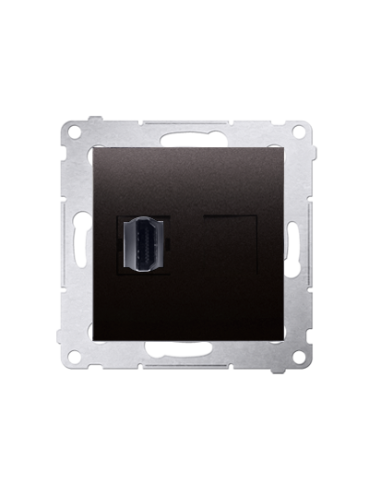 Gniazdo HDMI (moduł) antracyt KONTAKT SIMON DGHDMI.01/48