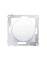 Ściemniacz naciskowo-obrotowy (moduł) 20–500 W biały KONTAKT SIMON DS9T.01/11