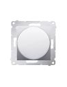 Sygnalizator świetlny LED – światło białe (moduł) 230V~ srebrny mat KONTAKT SIMON DSS1.01/43