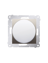 Sygnalizator świetlny LED – światło białe (moduł) 230V~ złoty mat KONTAKT SIMON DSS1.01/44