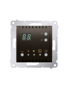 Regulator temperatury z wyświetlaczem z czujnikiem wewnętrznym (moduł) 16(2) A, 230V~ brąz mat KONTAKT SIMON DTRNW.01/46