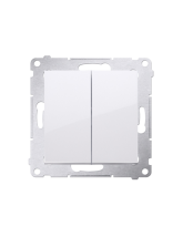 Łącznik świecznikowy (moduł) 16AX, 250V~, zaciski śrubowe biały KONTAKT SIMON DW5A.01/11