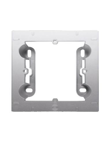 Puszka natynkowa 1-krotna do ramek PREMIUM. Głębokość 35 mm srebrny mat KONTAKT SIMON DPN1/43
