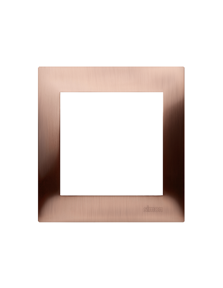 Ramka 1-krotna PREMIUM IP20 / IP44 miedź rustykalna KONTAKT SIMON DR1/36