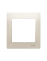 Ramka 1-krotna PREMIUM IP20 / IP44 kremowy KONTAKT SIMON DR1/41