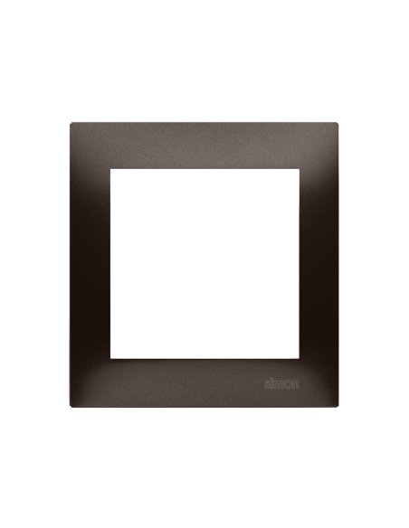 Ramka 1-krotna PREMIUM IP20 / IP44 brąz mat KONTAKT SIMON DR1/46