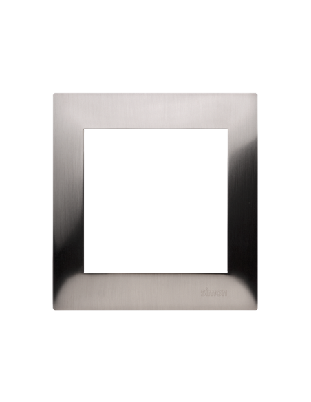 Ramka 1-krotna PREMIUM IP20 / IP44 inox KONTAKT SIMON DR1/61