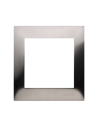 Ramka 1-krotna PREMIUM IP20 / IP44 inox KONTAKT SIMON DR1/61