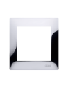 Ramka 1-krotna PREMIUM IP20 / IP44 chrom KONTAKT SIMON DR1/63