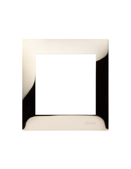Ramka 1-krotna PREMIUM IP20 / IP44 złoto KONTAKT SIMON DR1/66