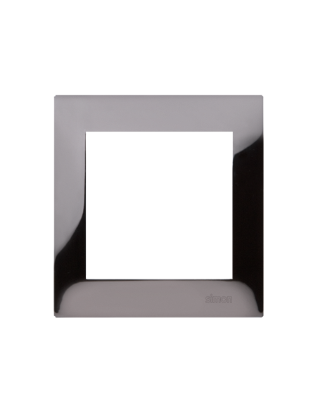 Ramka 1-krotna PREMIUM IP20 / IP44 ciemna stal KONTAKT SIMON DR1/67