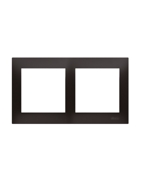Ramka 2-krotna PREMIUM IP20 / IP44 antracyt KONTAKT SIMON DR2/48