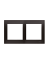 Ramka 2-krotna PREMIUM IP20 / IP44 antracyt KONTAKT SIMON DR2/48