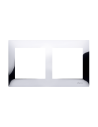 Ramka 2-krotna PREMIUM IP20 / IP44 chrom KONTAKT SIMON DR2/63