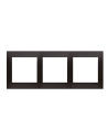 Ramka 3-krotna PREMIUM IP20 / IP44 antracyt KONTAKT SIMON DR3/48