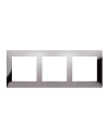 Ramka 3-krotna PREMIUM IP20 / IP44 ciemna stal KONTAKT SIMON DR3/67