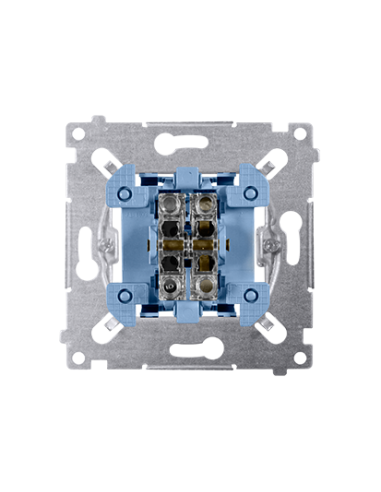 Łącznik jednobiegunowy (mechanizm) 10AX, 250V~, szybkozłącza KONTAKT SIMON SW1M