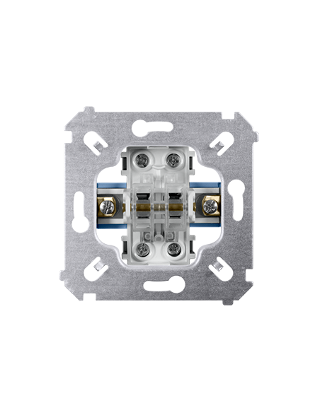 Łącznik schodowy podwójny (mechanizm) 10AX, 250V~, zaciski śrubowe KONTAKT SIMON SW6/2M