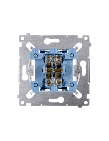 Łącznik schodowy (mechanizm) 10AX, 250V~, szybkozłącza KONTAKT SIMON SW6M