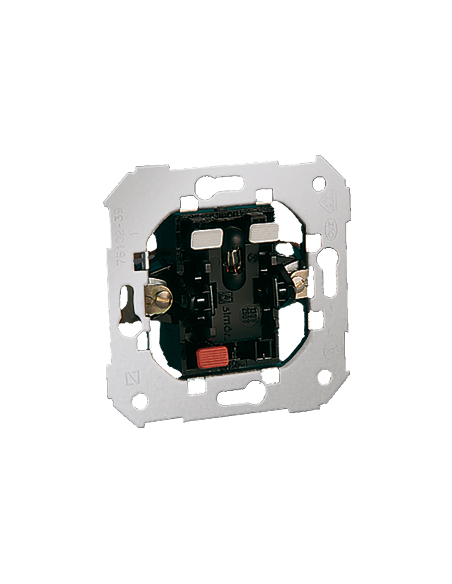 Przycisk zwierny z podświetleniem (mechanizm), 10A, 250V~, szybkozłącza KONTAKT SIMON 75160-39