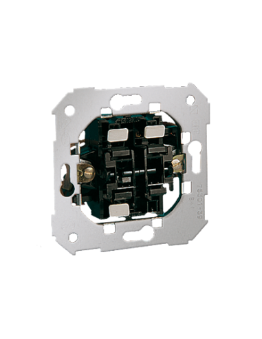 Łącznik schodowy + przycisk zwierny “dzwonek”, 2 klawisze, (mechanizm), 10A, 250V~, szybkozłącza KONTAKT SIMON 75301-39