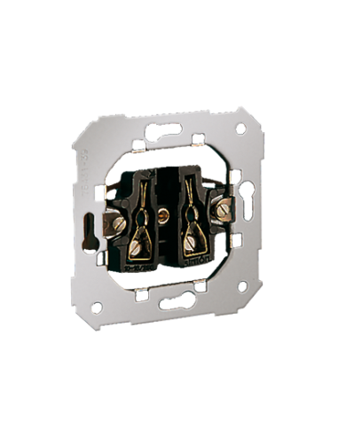 Gniazdo wtyczkowe pojedyncze bez uziemienia (mechanizm), 16A, 250V~, śrubowe KONTAKT SIMON 75431-39