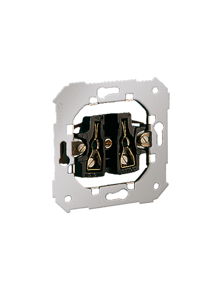 Gniazdo wtyczkowe pojedyncze bez uziemienia (mechanizm), 16A, 250V~, śrubowe KONTAKT SIMON 75431-39