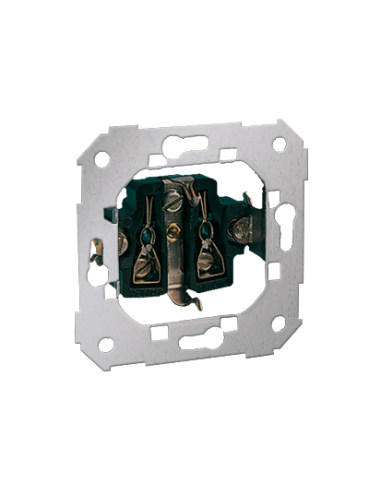 Gniazdo wtyczkowe z uziemieniem typu Schuko (mechanizm), 16A, 250V~, śrubowe KONTAKT SIMON 75432-39