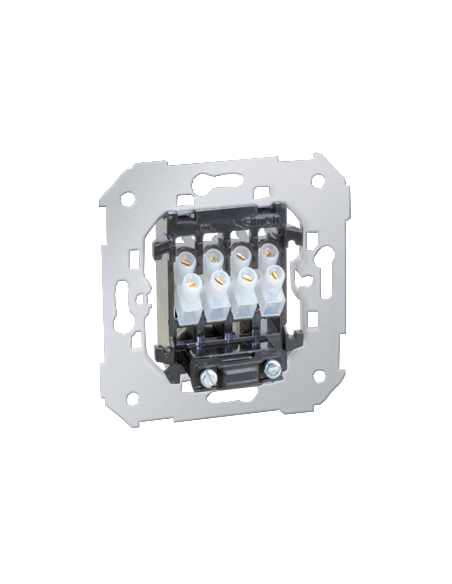 Gniazdo głośnikowe 4x2,5mm²/ Wypust kablowy 380V~ (mechanizm) KONTAKT SIMON 75801-39