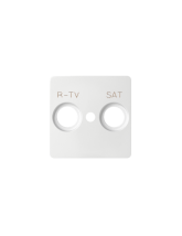 Pokrywa do gniazd RTV-SAT biały KONTAKT SIMON 82097-30