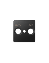 Pokrywa do gniazd RTV-SAT grafit KONTAKT SIMON 82097-38