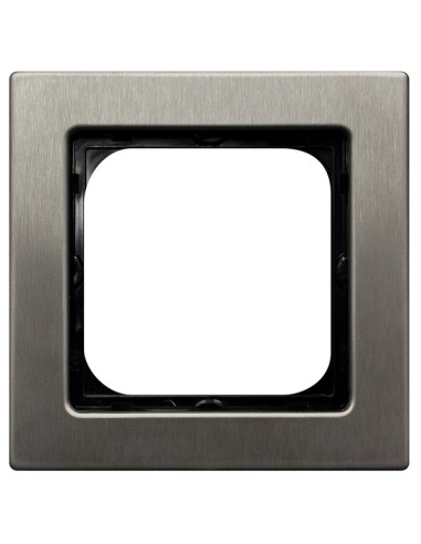 Ramka pojedyncza STAL INOX SONATA STAL INOX