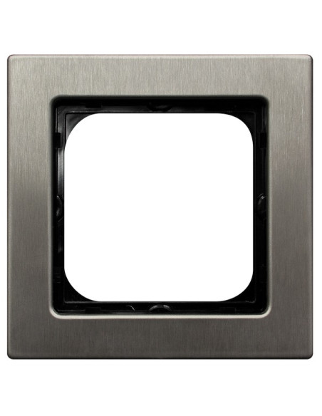 Ramka pojedyncza STAL INOX SONATA STAL INOX