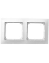 Ramka podwójna BIAŁY IMPRESJA