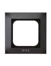 Ramka pojedyncza do łączników IP-44 ANTRACYT IMPRESJA